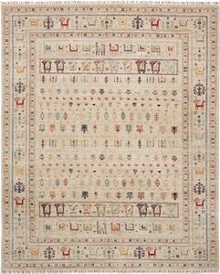 Tappeto Rubin Pakistan Astratto Beige Policromo 205x249 Cm
