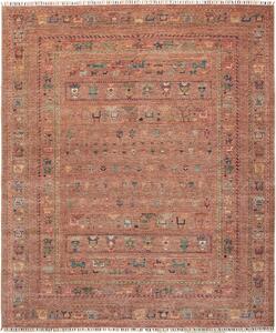 Tappeto Rubin Pakistan Astratto Terracotta Multicolore 206x245 Cm