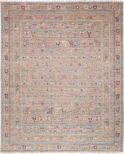 Tappeto Rubin Pakistan Geometrico Tortora Multicolore 244x304 Cm