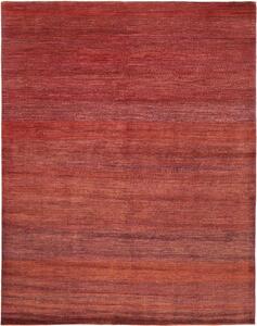 Tappeto Royal Gabbeh Pakistan Tinta Unita Rosso Terracotta Sfumato 248x315 Cm