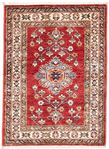 Tappeto Kazak Fine Pakistan Medaglione Rosso Blu 66x88 Cm