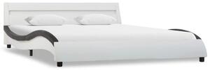 Giroletto con LED Bianco e Nero in Similpelle 120x200 cm