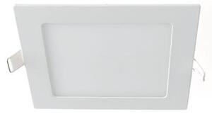 Incasso led flap bianco 8w 450lm 3000k 12x12x1,8cm