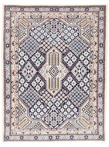 Tappeto Nain 9la Persia Geometrico Crema Blu 92x120 Cm