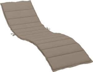 Cuscino per Lettino Tortora 200x70x3 cm in Tessuto Oxford
