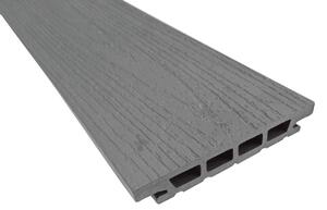 Listone da incastro Ifly in composito in bambù e plastica (bpc) L 220 x H 14.6 cm, Sp 21 mm grigio