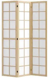 HOMCOM Divisorio Pieghevole, Paravento Autoportante per Soggiorno, Camera da Letto e Ufficio, 120x170 cm, Legno Naturale | Aosom Italy