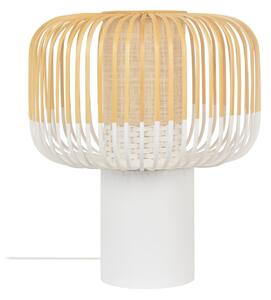 Lampade da tavolo Forestier, Bamboo, Bianco, Soggiorno, Bambù, Design