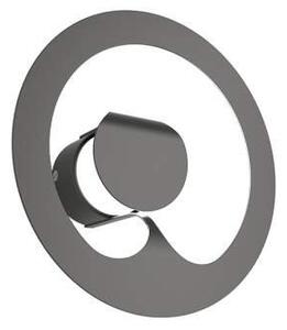 Applique Moderna Fuel Metallo Nero 1 Luce Gx53