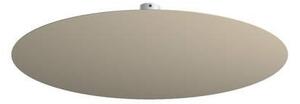 Plafoniera Moderna Disk Metallo Sabbia 12 Luci Gx53