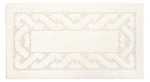 Tappeto bagno rettangolare Dalì in 100% cotone beige 110 x 55 cm