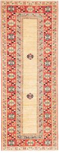 Tappeto Kazak Fine Pakistan Geometrico Terracotta Beige 74x199 Cm