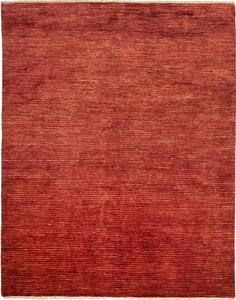Tappeto Shayan Pakistan Tinta Unita Rosso Terracotta 199x297 Cm