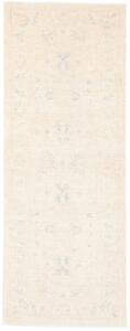 Tappeto Zigler Fine Pakistan Astratto Crema Azzurro 76x197 Cm