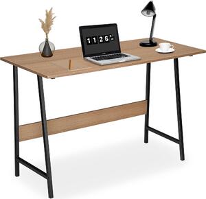 Scrivania per computer a soppalco in rovere moderno Grenen