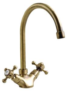 Sapho Reitano Rubinetteria Antea - Miscelatore per lavello, bronzo 3096