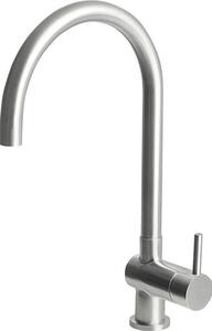 Rubinetto da cucina PE, acciaio inox opaco