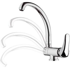 Sapho Saly - Miscelatore per lavabo incassato sotto la finestra, cromo SA060