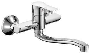 Bruckner Baron - Miscelatore per lavabo, con bocca girevole, cromo 612.015.1