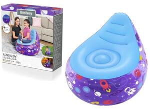Sedia Gonfiabile Kosmos Led 72 X 72 X 64 Bestway 75122 Viola