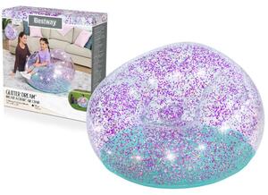 Sedia Gonfiabile Glitter 114 X 112 X 66 Bestway 75115