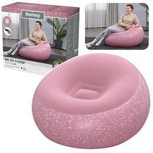 Sedia Gonfiabile Sedile Rosa Gonfia Una Sedia Bestway 75155