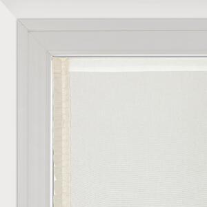 Tendina vetro Romantica bianco tunnel 63 x 160 cm