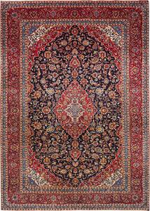 Tappeto Ardakan Persia Medaglione Blu Rosso 300x420 Cm