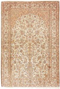 Tappeto Kashmir India Medaglione Crema Beige 126x186 Cm