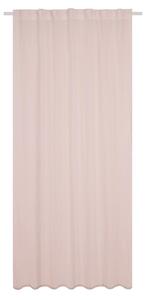 Tenda semi-filtrante INSPIRE Soho rosa fettuccia con passanti nascosti 135x280 cm