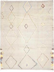 Tappeto Gabbeh Marrakech Persia Astratto Grigio Giallo 240x305 Cm