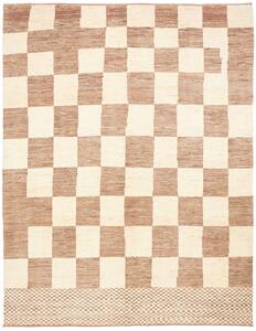 Tappeto Gabbeh Fine Persia Geometrico Panna Marrone Chiaro 190x244 Cm