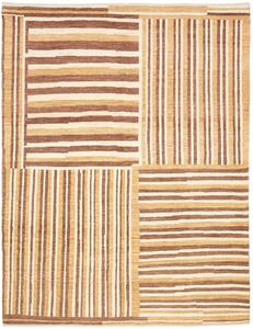 Tappeto Gabbeh Fine Persia Geometrico Marrone Beige 177x234 Cm