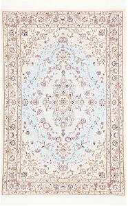 Tappeto Nain 6la Persia Medaglione Azzurro Crema 81x122 Cm