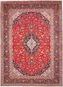 Tappeto Ardakan Persia Medaglione Rosso Blu 298x413 Cm