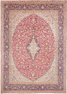 Tappeto Ardakan Persia Medaglione Rosso Blu 273x387 Cm