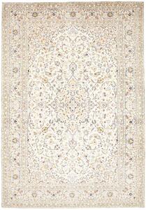 Tappeto Kashan Persia Medaglione Avorio Policromo 240x350 Cm