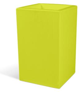 Fioriera, porta vaso h50 OASI Dimensione 30x30x h 50 cm per uso interno esterno peso 2 kg colore Kiwi