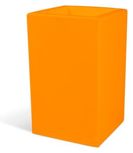Fioriera, porta vaso h50 OASI Dimensione 30x30x h 50 cm per uso interno esterno peso 2 kg colore Ocra