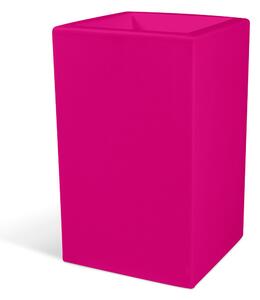 Fioriera, porta vaso h50 OASI Dimensione 30x30x h 50 cm per uso interno esterno peso 2 kg colore Viola