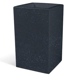 Fioriera, porta vaso h50 OASI Dimensione 30x30x h 50 cm per uso interno esterno peso 2 kg colore Grafite