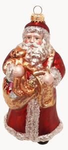 Addobbo albero di Natale dipinto a mano Nostalgic Santa