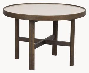 Tavolino da caffè rotondo in legno di quercia Marsden, Ø 60 cm