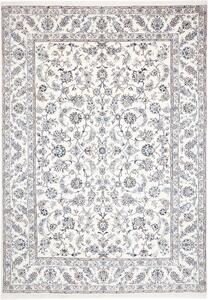 Tappeto Nain Kashmar Persia Floreale Crema Blu 247x347 Cm