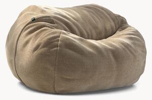 Pouf sacco in velluto a coste Vetsak