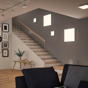 Paulmann Pannello LED Velora, dimmerabile, Bianco / Opale, Soggiorno / Sala da pranzo, Metallo, Moderno, Plafoniera LED
