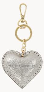 Portachiavi in pelle scamosciata fatto a mano Love Locker