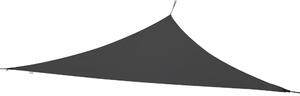 Vela ombreggiante Hegoa triangolare grigio antracite 360 x 360 cm