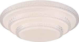 Globo Lighting plafoniera in metallo bianco, LED