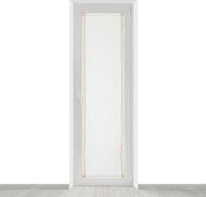 Tendina a vetro semi-filtrante Romantica bianco tunnel 63x240 cm